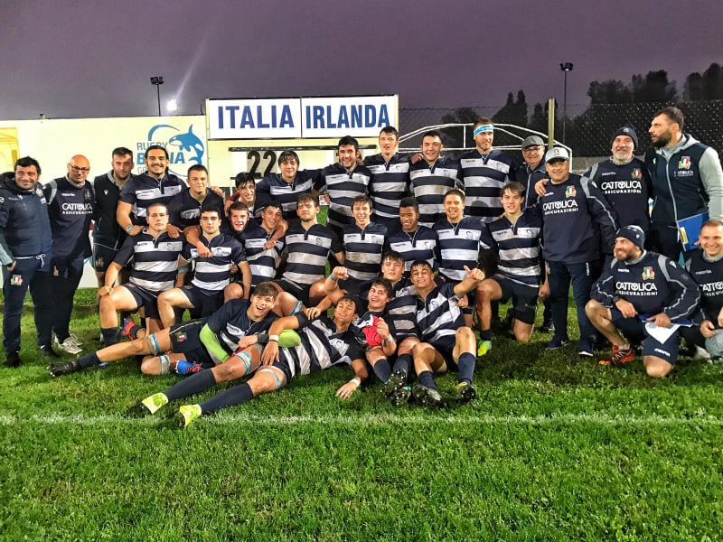 selezione italia u18 esulta novembre 2018