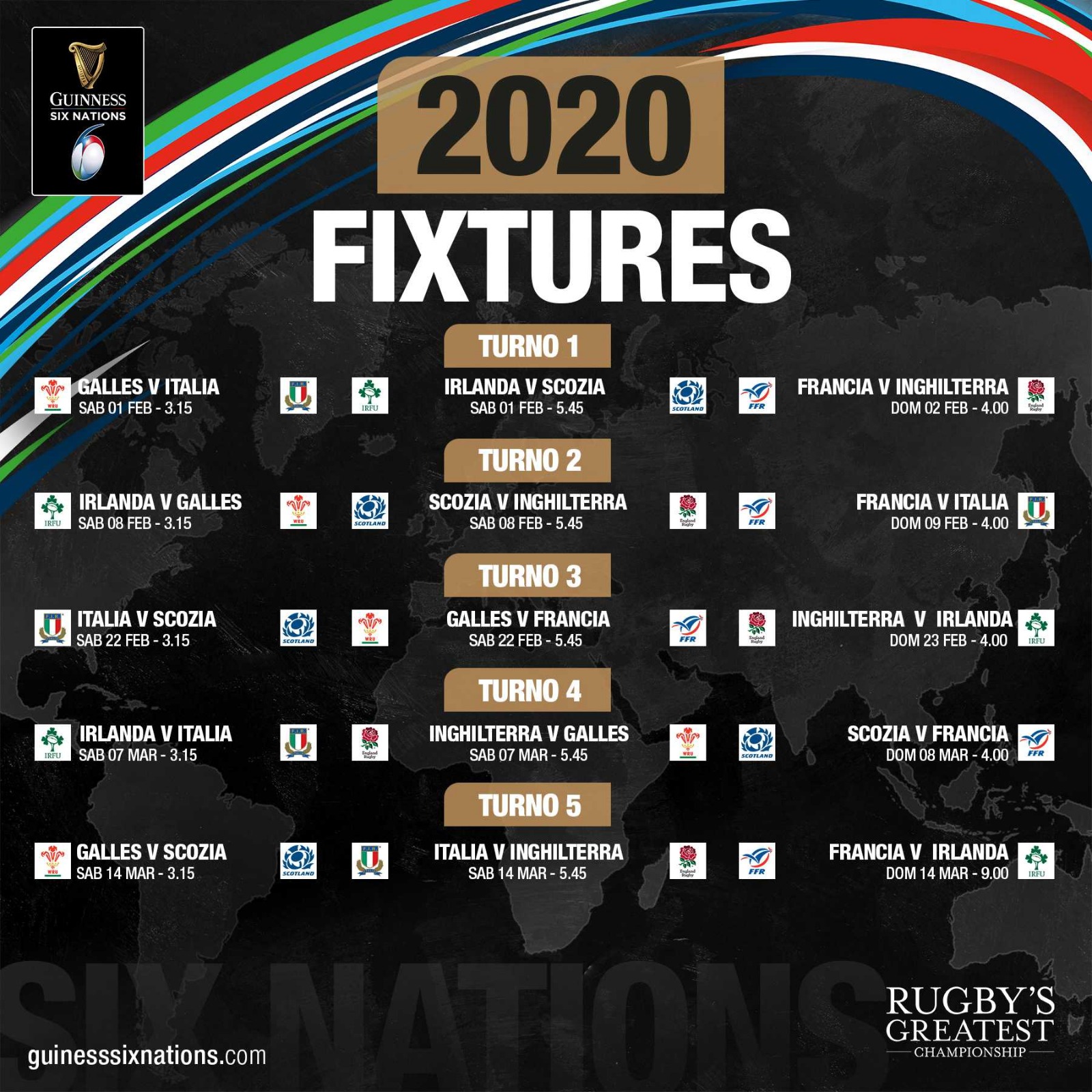 Fixtures 2020 IT