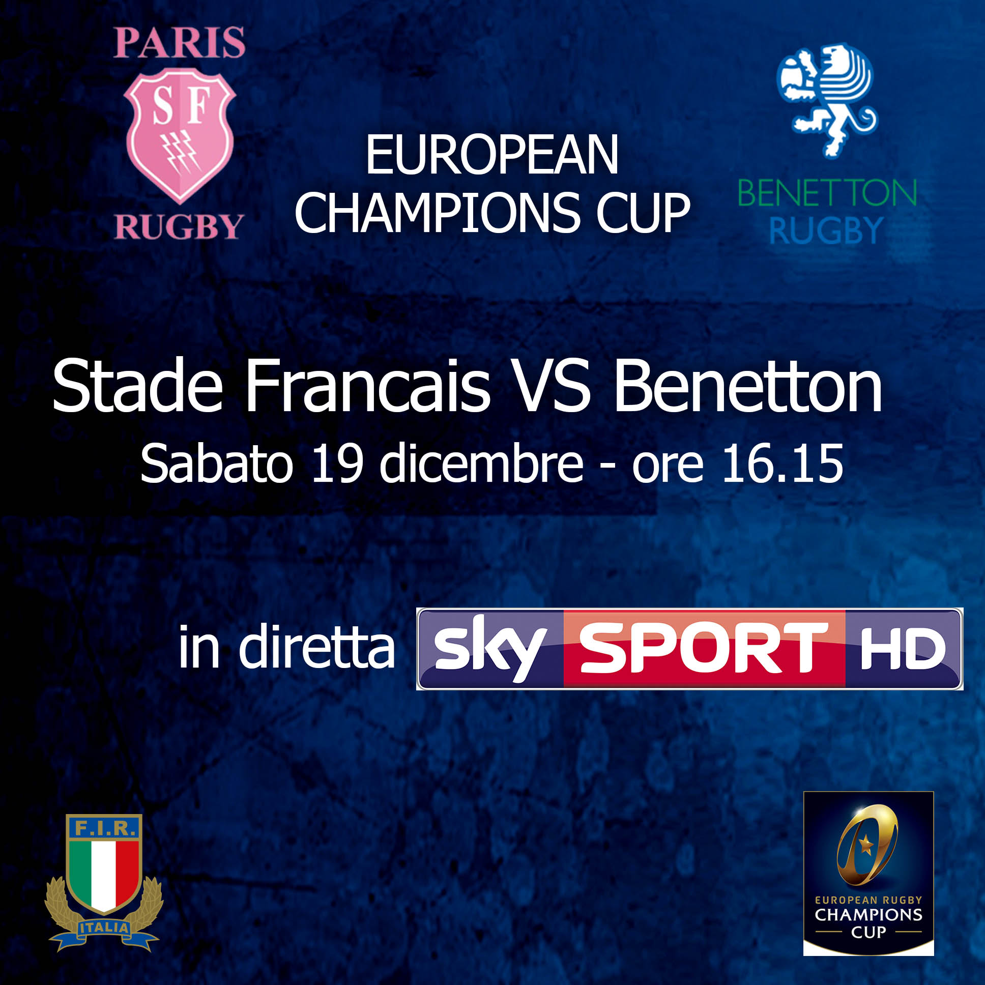 stade francais-benetton