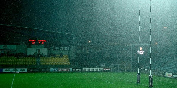 Temporale Stadio Lanfranchi 17 Settembre 2016